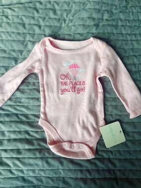 Baby Onesie “oh the places you’ll go” indigo baby brand new 0-3 months